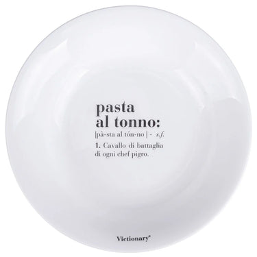 Set 6 Piatti Fondi Colore Bianco Pasta al Tonno Victionary Ø 22 cm – Villa D’Este