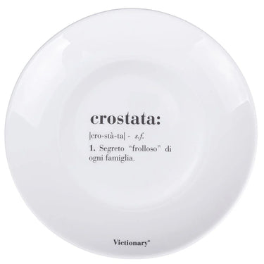 Piatti Frutta 6 Pezzi Colore Bianco Crostata Victionary Ø 20,5 cm – Villa D’Este