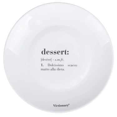 Piatti Frutta 6 Pezzi Colore Bianco Dessert Victionary Ø 20,5 cm – Villa D’Este