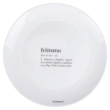 Set 6 Piatti Piani Colore Bianco Frittura Victionary Ø 27 cm – Villa D’Este