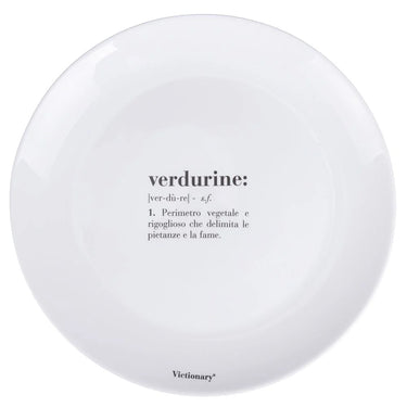 Set 6 Piatti Piani Colore Bianco Verdurine Victionary Ø 27 cm – Villa D’Este