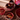 Piattino pane rosso Pip Studio con decorazione floreale
