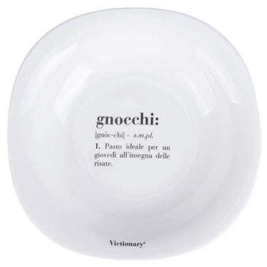Set 6 Piatti Fondi Quadrati Colore Bianco Gnocchi Victionary – Villa D’Este