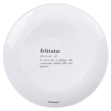 Set 6 Piatti Piani Colore Bianco Frittata Victionary Ø 27 cm – Villa D’Este