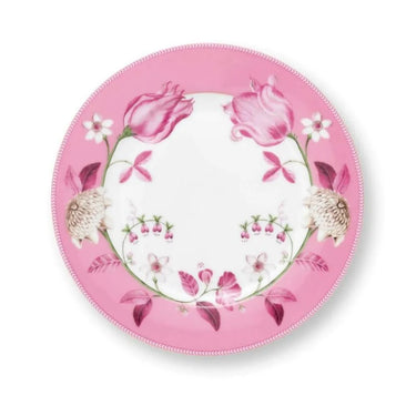 Piatto da Colazione in Porcellana Bianca Decorata Ø 23 cm Jolie – Pip Studio