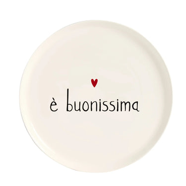 Piatto Pizza in Gres Ø 31 cm È Buonissima – Simple Day