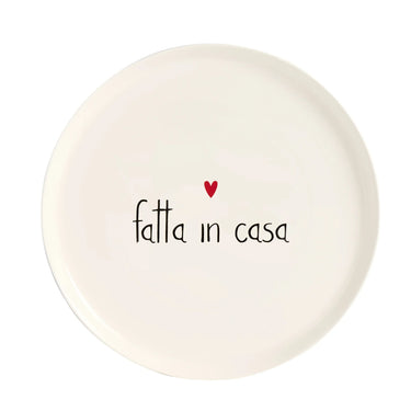 Piatto per Pizza Ø31,5 cm Bianco Cuore Fatta In Casa - Simple Day