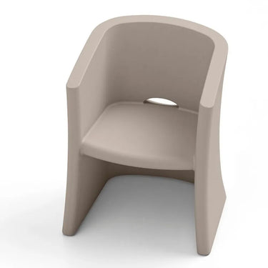 Poltroncina da Esterno in Polietilene Colore Ambra h 80 cm Breeze – Lyxo