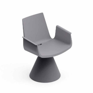 Seduta da Esterno Colore Grigio Stile Moderno Lira - Lyxo