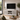 Mobile porta TV in legno bianco con ante intagliate decorative