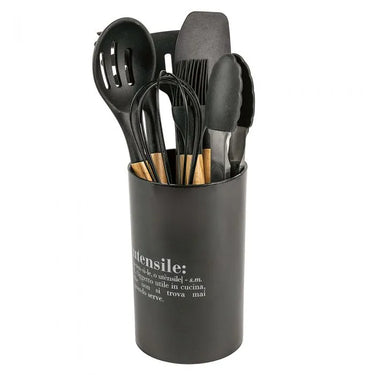 Porta Utensili con 7 Utensili in Silicone Inclusi Victionary – Villa D’Este