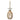 Candeliere per Candela Stelo Porta T-Light in Vetro Marrone h 28,5 cm – Malik