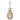 Candeliere per Candela Stelo Porta T-Light in Vetro Marrone h 28,5 cm – Malik