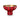 Coppa Rialzata Portafrutta Ø 30x20h cm in Alluminio Rosso Love Birds - Pip Studio