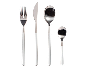 Servizio di posate inox 18/10 da 18 pezzi elegante e resistente per la tavola