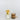 Set Candela + Profumatore con Fiore in ceramica Capodimonte Miele - Viron.it
