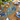 Runner Tavola Perline Tartarughe Marine Blu