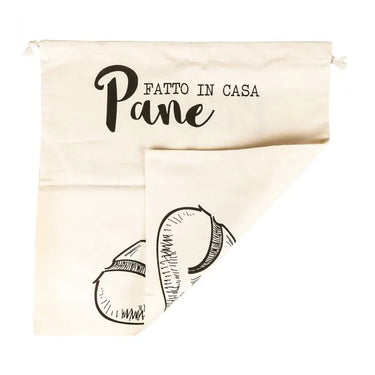 Sacchetto Portapane in Cotone Colore Beige Idee – Villa D’Este
