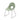 Set 2 Sedie Impilabili in Polietilene Slitta h 79 cm Verde Giada Candy - Lyxo