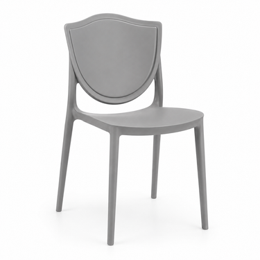 Sedia grigia moderna design