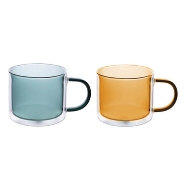Set 2 Tazze Mug in Vetro Borosilicato 260 ml Venice Lido – Villa D’Este