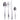 Set 24 Posate in Acciaio Inox Colore Argento Opac Round – Villa D’Este