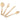 Set 24 Posate in Acciaio Inox 18/0 Finitura Oro Lucido Madison - Villa D’Este