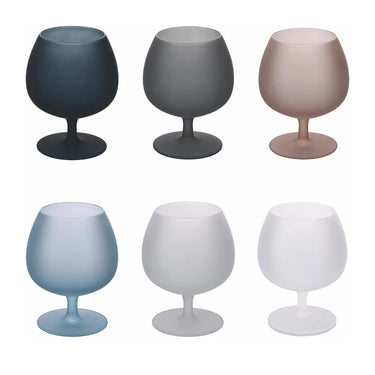 Set 6 Bicchieri Liquore in Vetro Frosted 300 ml Stones – Villa D’Este