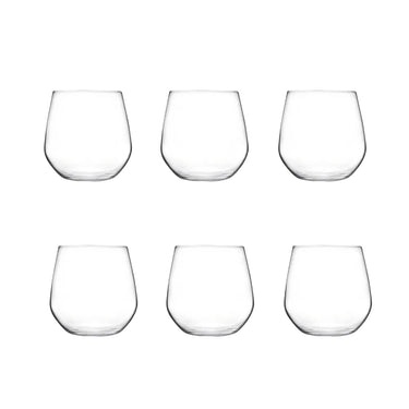 Bicchieri Acqua 6 Pezzi in Cristallo Ecologico Aria – RCR