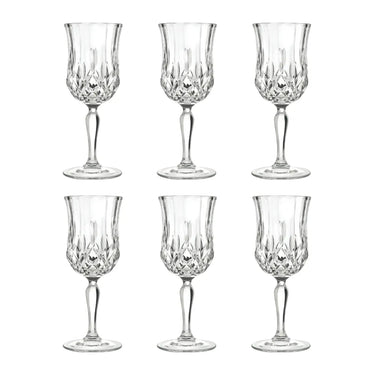 Set 6 Calici Acqua in Vetro Trasparente 23 cl Opera – RCR