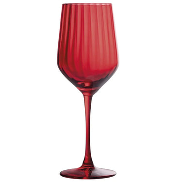 Set 6 Calici Vino Rossi in Vetro Optic 510 ml – Villa D’Este