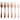 Set 6 Forchettine Dessert in Acciaio Inox Shade of Chocolate – Villa D’Este
