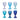 Set 6 Calici 280 ml in Vetro Decoro Marino Pantelleria – Villa D’Este