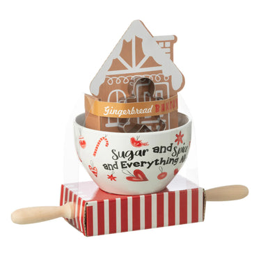 Kit Pasticceria Natalizio per Preparazione Biscotti - Sugar & Spice