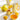 Brocca gialla limoni  in ceramica colorata decorativa