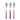 Set 6 Forchette in Acciaio Fantasia Colore Viola – Provence Posateria