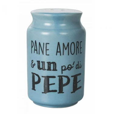 Set Olio Aceto Sale e Pepe in Gres Stand in Bamboo Idee – Villa D’Este