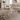 Set 2 Tavolini Moderni in Legno e Vetro con Struttura in  Metallo Colore Bianco Ø 71/91 cm