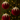 Set 6 Palline di Natale in Vetro Effetto Velluto Rosso con Perline Ø10 cm - Viron