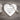 sottopentola cuore in ceramica simple day