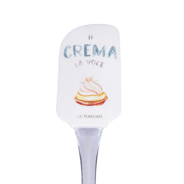 Spatola da Cucina in Silicone Crema 24,5 cm Le Travisate - Villa D’Este