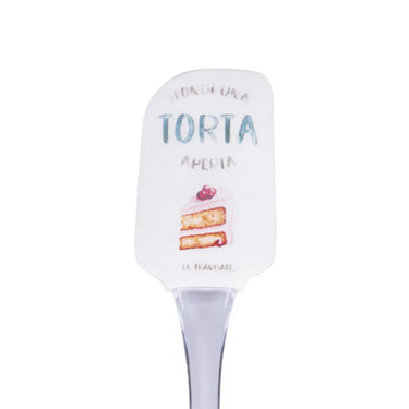 Spatola da Cucina in Silicone Torta 24,5 cm Le Travisate - Villa D’Este