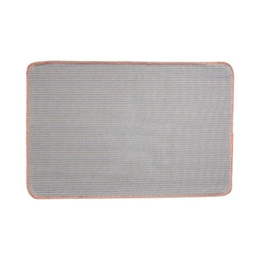 Tappetino da Bagno Rosa Poliestere Stella Rettangolo 58x38x1 cm