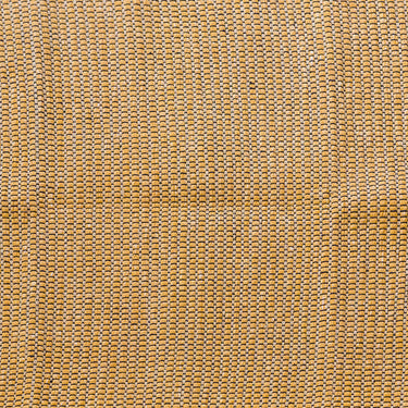 Tappeto da interno 60x100 cm in fibra e juta colore Miele realizzato a mano - Fiore - Viron.it