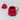 Contenitore Alberello di Natale Color Rosso 10 cm - Viron.it