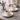 Set 6 Tazzine da Caffè 90 ml in Porcellana Festonate Colore Bianco - H&H