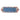 Runner in Cotone Colore Blu con Fantasia Floreale 50x160 cm