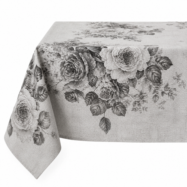 Tovaglia Rose Black 140X240 Cm