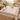 Tovaglia quadrata 100x100 cm beige con bordo decorato con casette natalizie