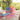 Tovaglia Quadrata 100x100 cm in Cotone Colore Rosa Motivo Floreale